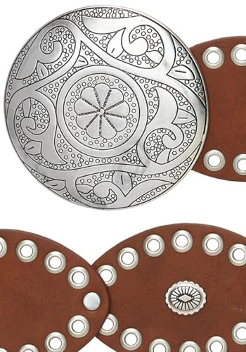 LASCANA Women's Embellished Round Buckle Belt4