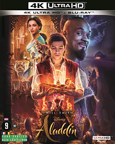 Aladdin 4K Ultra-HD disco Blu-Ray original de cine animado importado 3