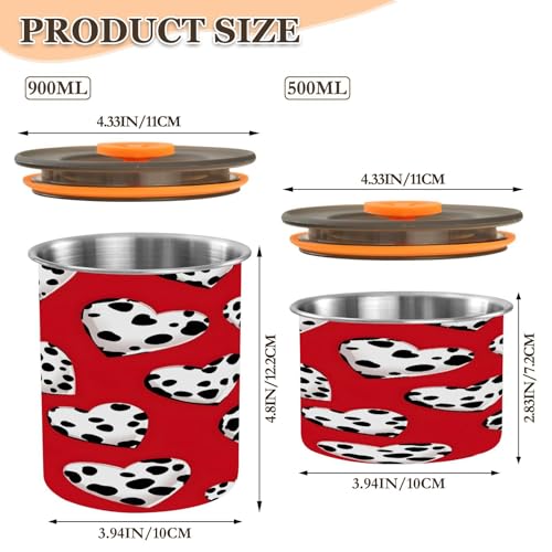 Contenedor para café al vacío sin aire 17oz Qilmy miniatura 3