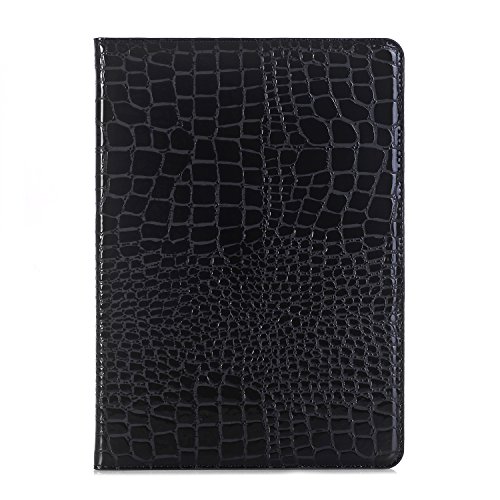 iPad 7th 10.2 inch 2019 Case for Women, DMaos Crocodile Reflector Leather St