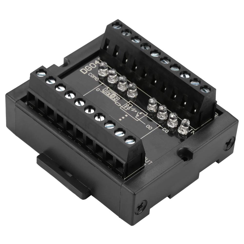 Keenso Convertitore di Livello NPN a PNP, convertitore di Livello del Segnale di conversione del Segnale a 8 canali Wide Voltage 10-28V