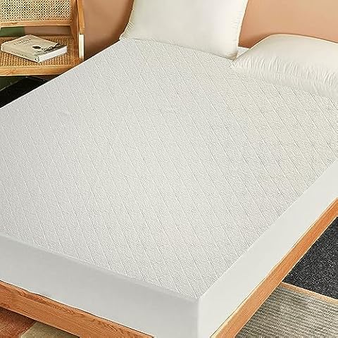 HIGH LIVING Premium Bamboo Waterproof Mattress Protector Cover