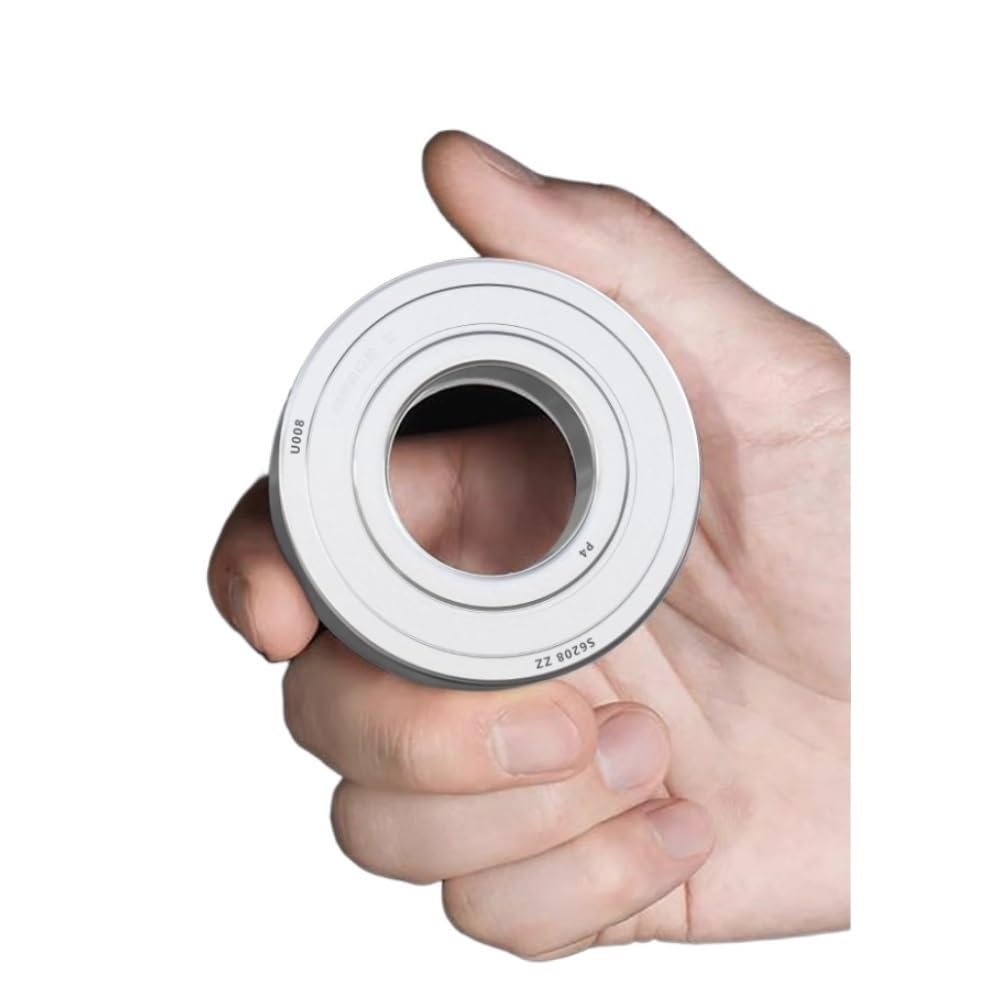 Lot de 10 roulements à Billes Hybrides en céramique et Acier Inoxydable P4 for Moulinet de pêche, S603/S604/S605/S608/688