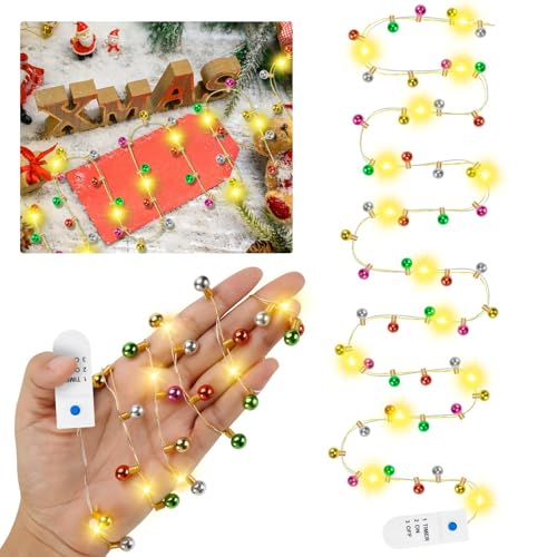 MUSUNIA Wichtel Lichterkette Miniatur Led, 2M Wichtel Zubehör,...