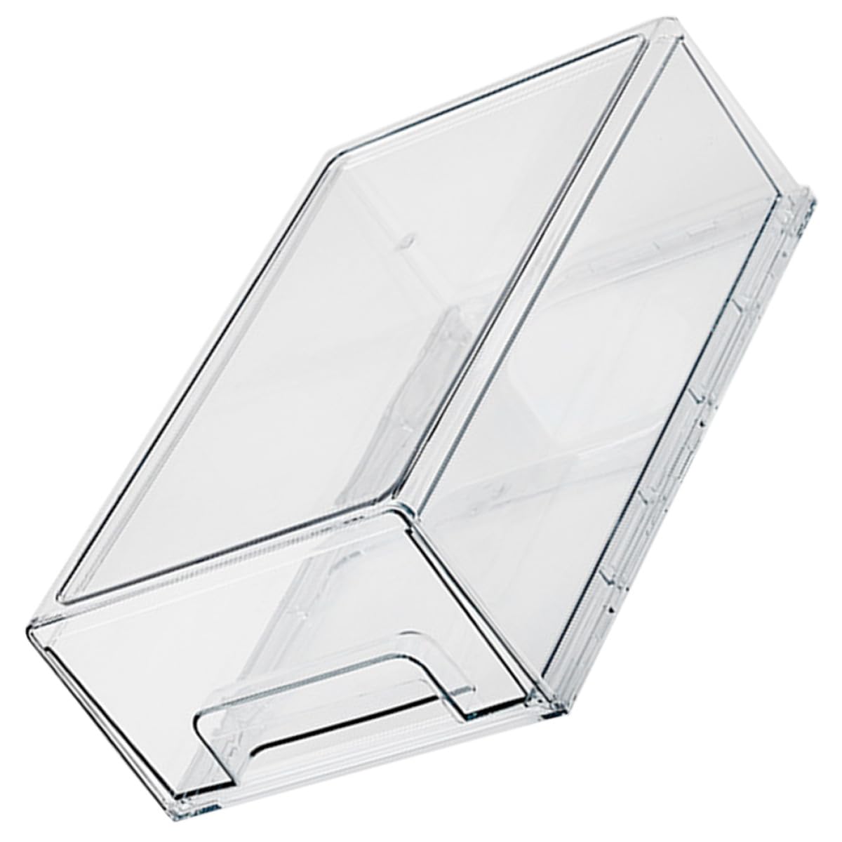 Transparente Boîte de Rangement Cosmétique Tiroir Unique, Pet Moyen