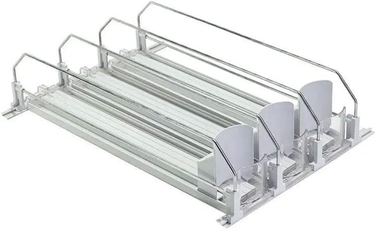 Can Dispenser, 1 Set/3 Counts Can Dispenser with Positioning Buckle, Soda Can Organizer, Drink Organizer for Fridge, Freezer Safe Kitchen Gadgets,Kitchen Storage Rack (1 Set-31cm/12.2in*42cm/16.5in)