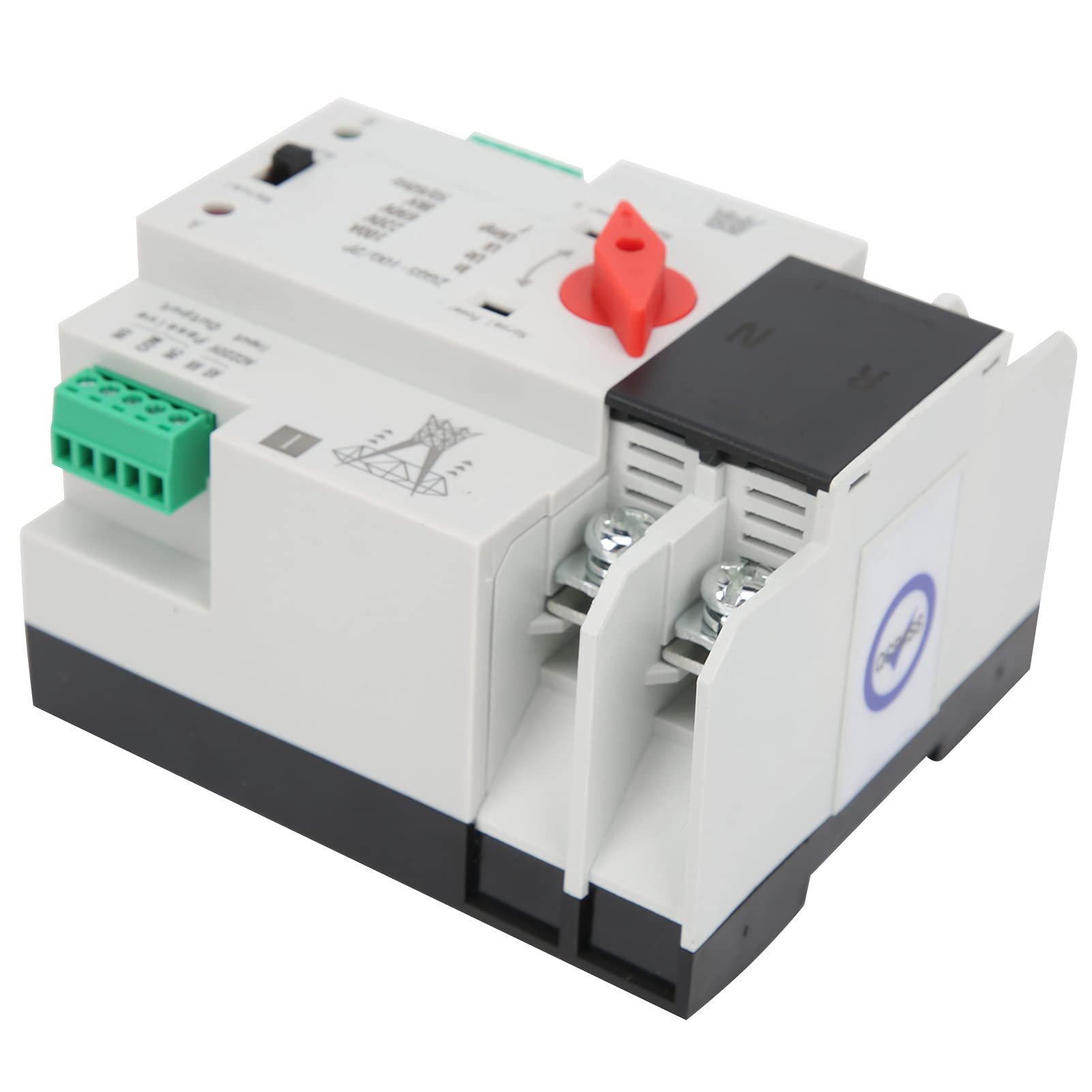 Interruptor de Transferencia Automática de Doble Potencia Controlador Ininterrumpido de 2 Vías ZGQ5-100/2P 220V Interruptores Selectores Eléctricos