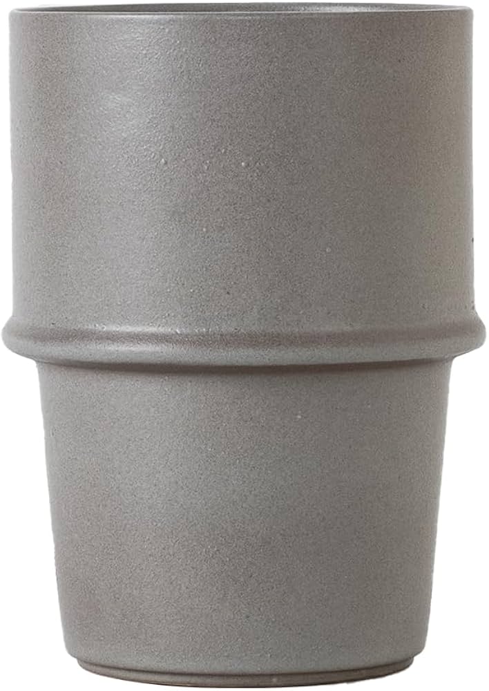 Amazon | 明山 HIJICA Tumbler タンブラー 250ml グレー 信楽焼 日本製