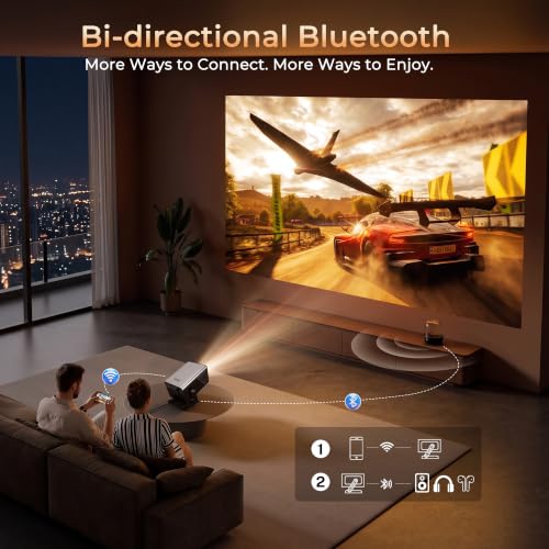 Google TV-Licensed Projector 4K Support, 938 ISO, AI Calibration, 20W Dolby - image 9