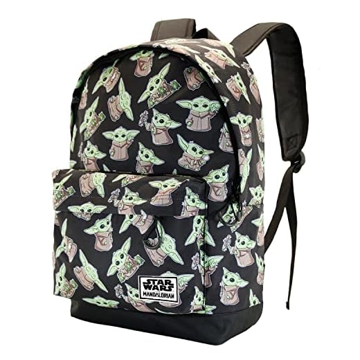 Star Wars Star Wars Mochila HS FAN, 30 x 43 cm, Capacidad 22 L, Grogu Multicolor