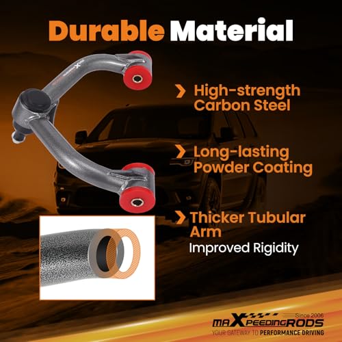 maXpeedingrods 2-4” Lifted Upper Control Arm for Chevy Silverado/GMC Sierra 2500HD/3500HD 2011-2019 2WD 4WD 8 Lug by maXpeedingrods - Used condition - Image 2