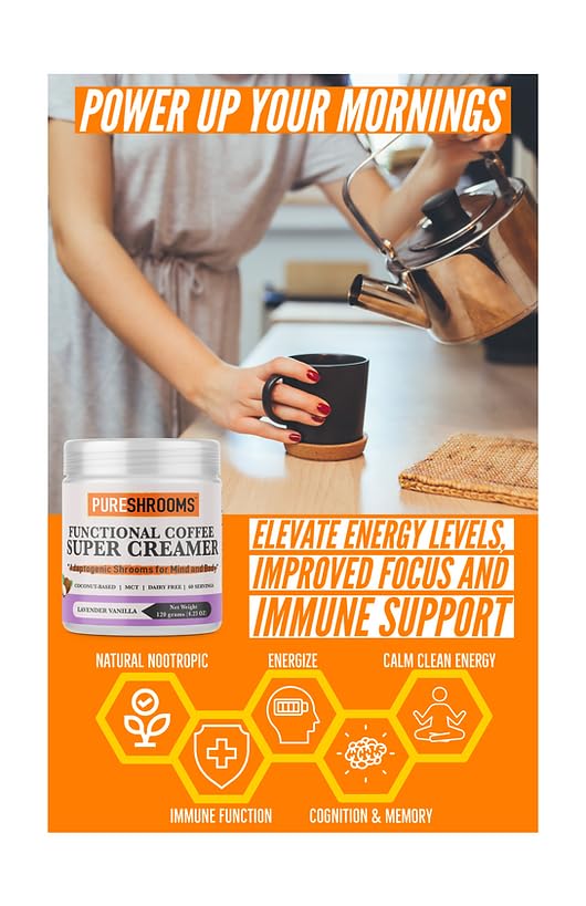 Miniatura 3 de PureShrooms Crema Original (Lavanda Vainilla)