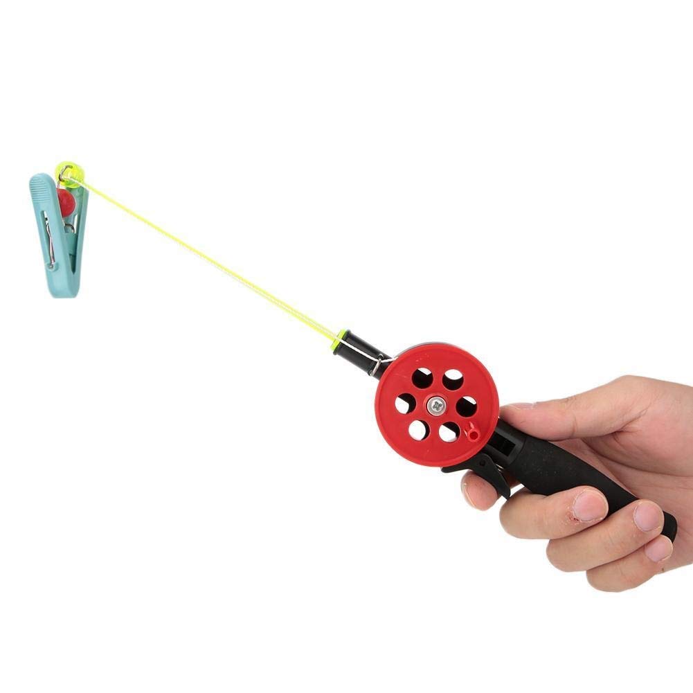 Jaeshay Caña de Pescar,2pzs Cañas de Pescar con Carrete Combo Caña Pescar Telescópicas para Niños, Niñas y Adultos,Mini Caña Telescópico Mano Portátil