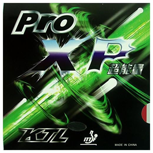 KTL Pro XP (Pro-XP) Pips-In Table Tennis (Ping Pong) Rubber With Sponge (red, 2.0mm)