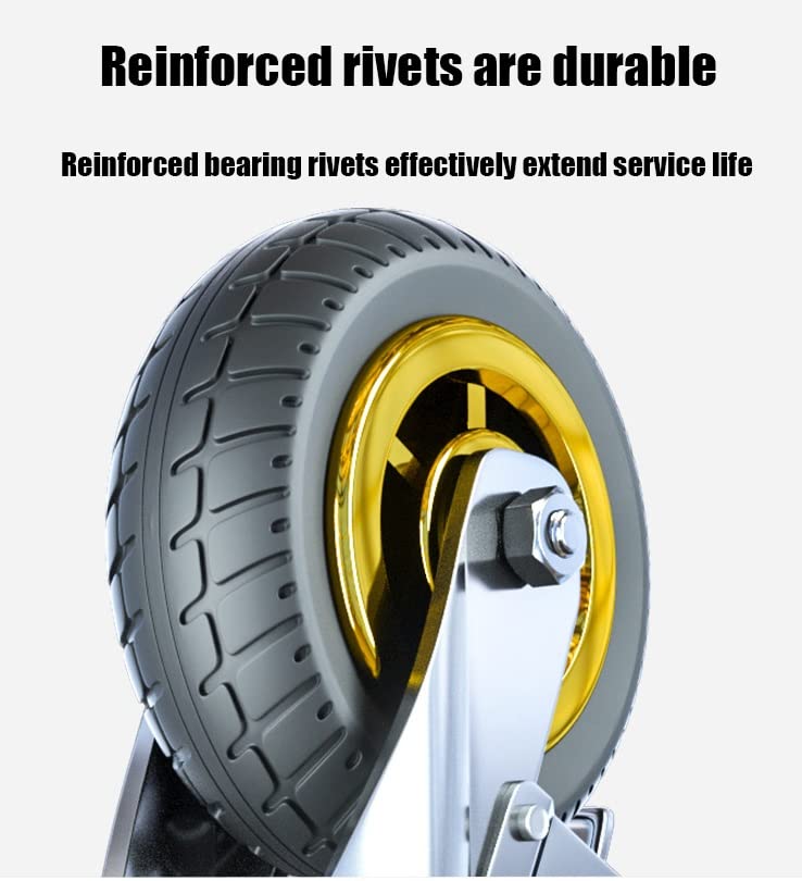 デュアルアクシスステアリングとブレーキ付きヘビーデューティー工業用キャスターホイール、耐摩耗性で静かなカート移動