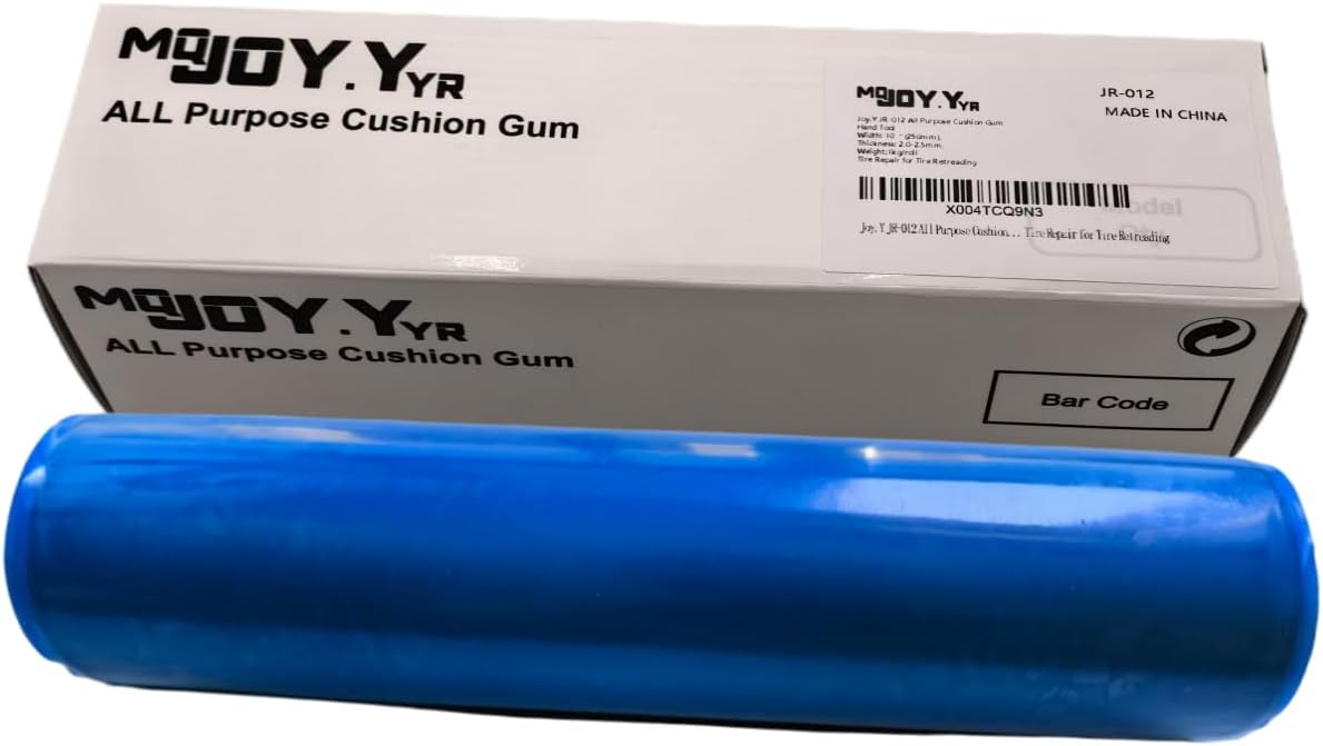 Joy.Y JR-012 All Purpose Cushion Gum Hand Tool Width: 10“ (250mm), Thickness: 2.0-2.5mm, Weight:1kg/roll Tire Repair for Tire Retreading