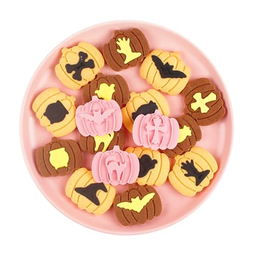 Yueser Formine Halloween per Biscotti, 9 PCS Zucca...