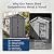 Devoko 6X6 FT Plastic Outdoor Storage Shed with Floor, Dark Gray