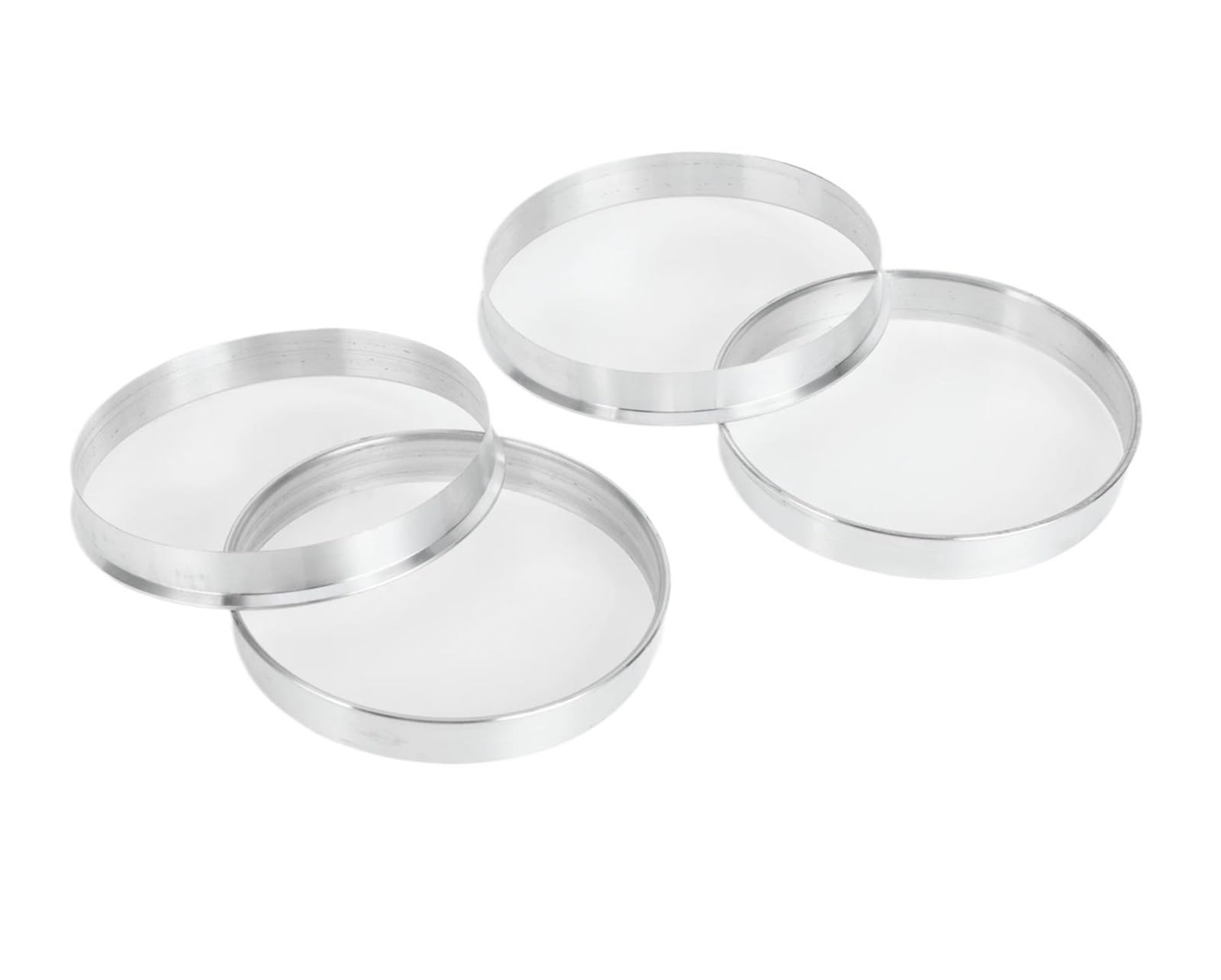 Anneaux de centrage de roue 66.6mm à 67.1mm en aluminium pour élargisseur de voie de voiture Car Bole