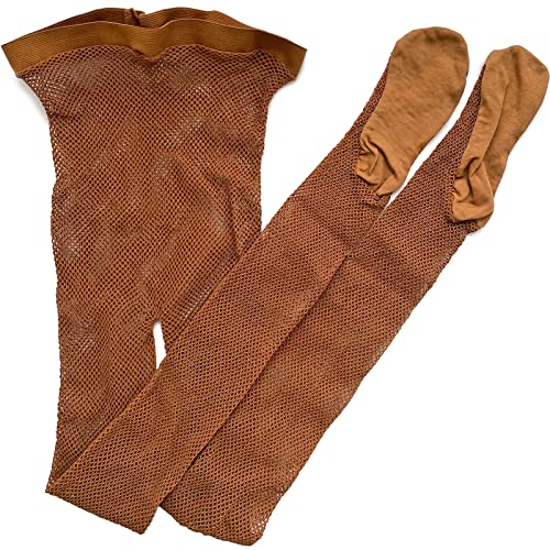 DANCEYOU Fishnet Tights Professional Padded Footed Latin Seamless Stockings for Women and Girls3