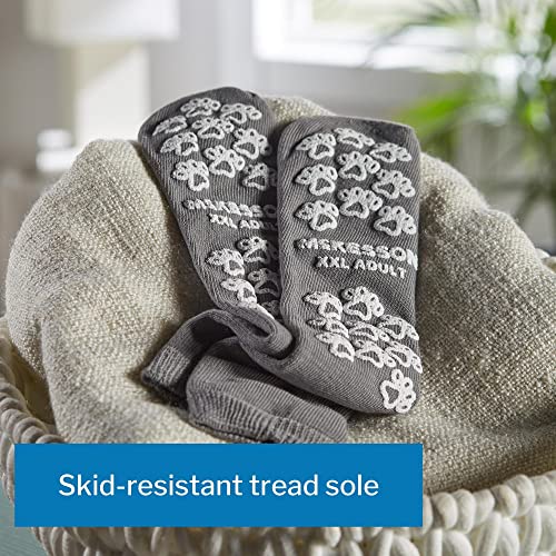 McKesson Performance Terry Slipper XXLarge Adult Grey - 1 Pair - Model 40-38003