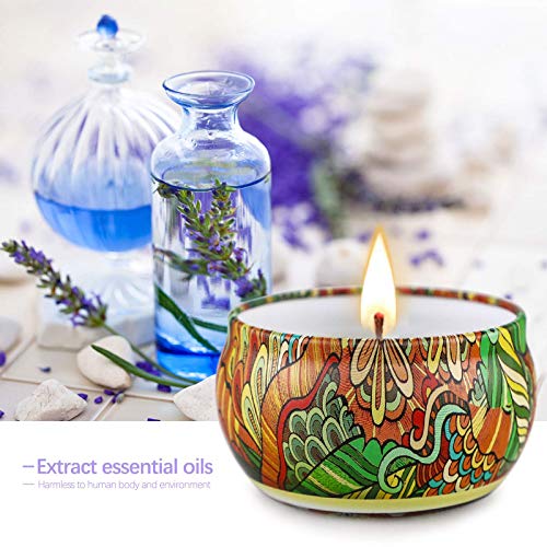 image for LANUOS 12 Pack Scented Candles Gift Set for Women, 2.5 oz Soy Wax Arom