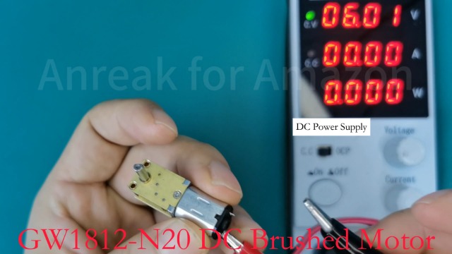 Image of 2Pcs DC 12V 27RPM Φ3x10mm Double Shaft GW1812 N20 Gear Motor Drive Reducer 3-12V 4-381RPM Miniature Worm for DIY RC Toys (12-27)