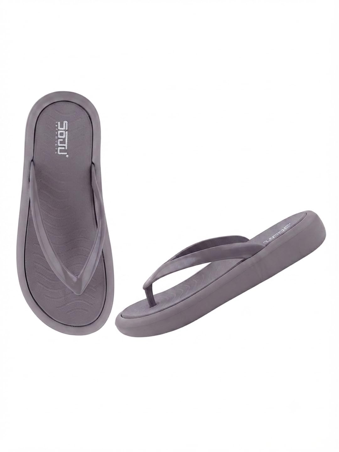 soju Stylish Soft And Comfortable Daily & Casual Wear Slide Slippers Flip Flop Sandals For Women And Girl-picture-13