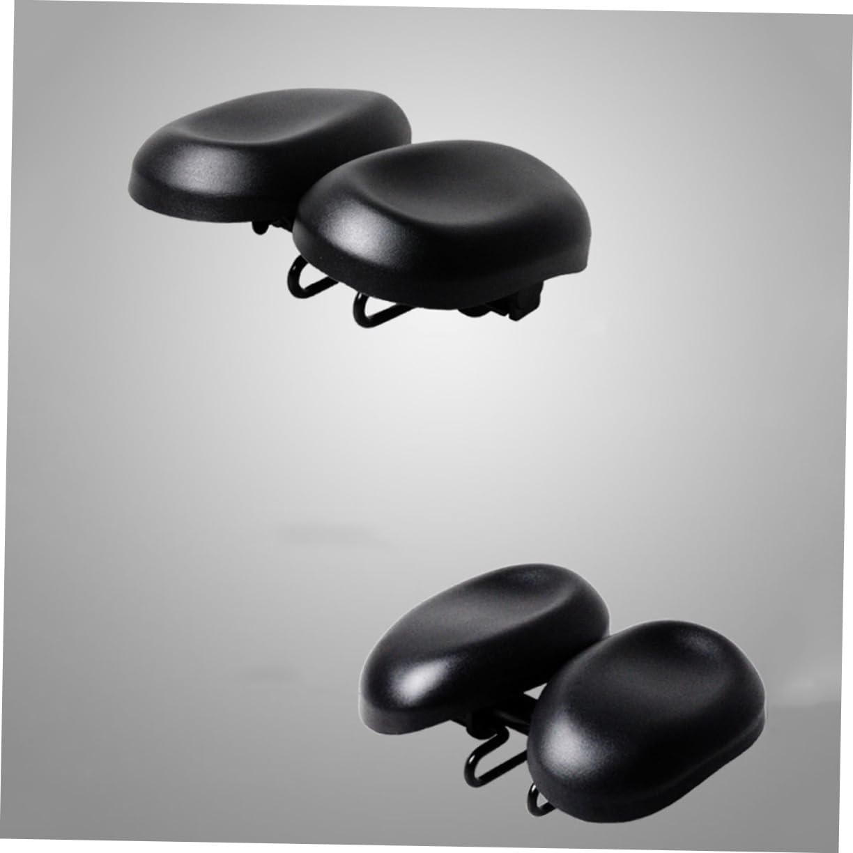 SUPVOX Mountain Bike No Cushion Adjustable Elastic Seat Pad for Road and Mountain Biking Comfortable Black Design for Long Rides Fit for Bikes