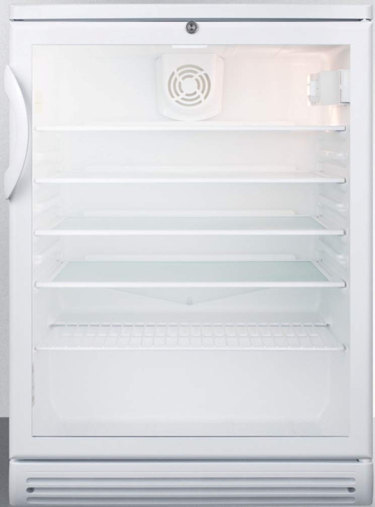 Summit SCR600GL 24" Beverage Center in White