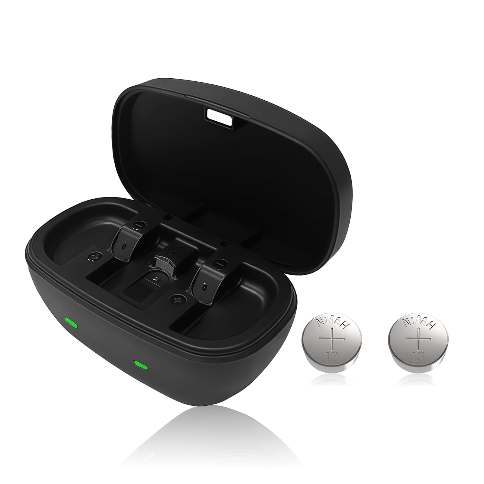 Amazon.co.jp: 充電式補聴器用バッテリーサイズ13と充電器ケース