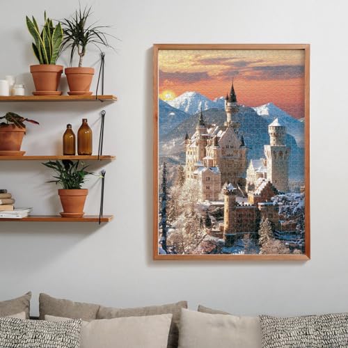 Puzzle 1500 pièces : Neuschwanstein Clementoni Puzzles - vue 5