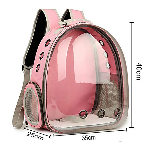 Sac à dos pour animal de compagnie avec capsule spatiale transparente - 3