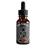 Badass Beard Care Beard Oil For Men - The Viking Scent, 1 oz - All Natural Ingredients, Keeps Beard and Mustache Full, Soft and Healthy