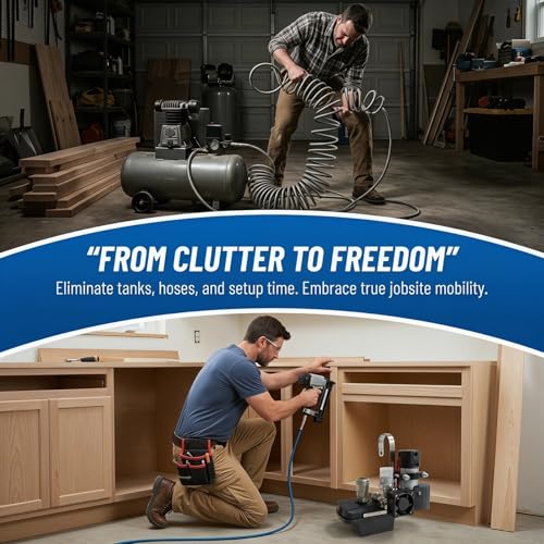 PucserWoitk Cordless Tank-Free Compressor