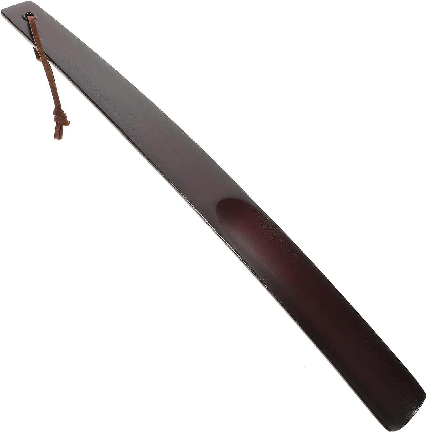 Long Shoe Horn Wooden Extra Long Handle Shoe Horn for Seniors Men