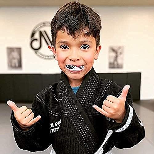 Miniatura 7 de Oral Mart - Protector bucal deportivo para niños y jóvenes, sin BPA, para karate, fútbol americano, artes marciales, rugby, boxeo, hockey (incluye