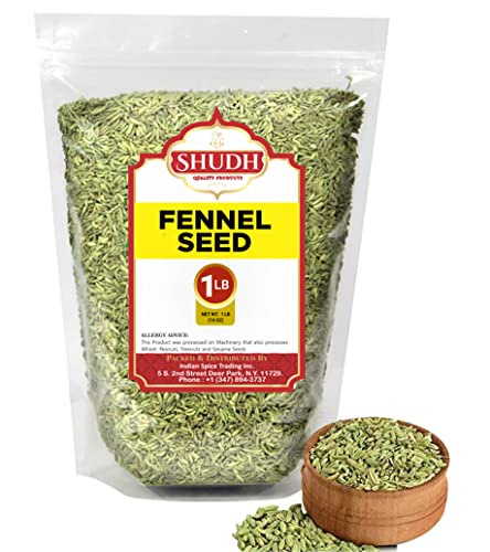 Fennel Seeds 1 LB | 16 oz | (Saunf Sabut) Whole Spice All Natural ~ Gluten Friendly | NON-GMO | Vegan | Indian Origin - Thumbnail 2