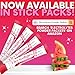 Zero Sugar Watermelon Candy Electrolytes Powder Packets (15 Pack) - All Natural Ingredients, Caffeine Free Energy for Refreshing Hydration - Vegan, Keto, Paleo Sugar Free Electrolytes Powder No Sugar