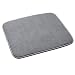 Norpro 16 by 18-Inch Microfiber Dish Drying Mat, Gray (16 by 18-inch (pack Of 2), Gray)