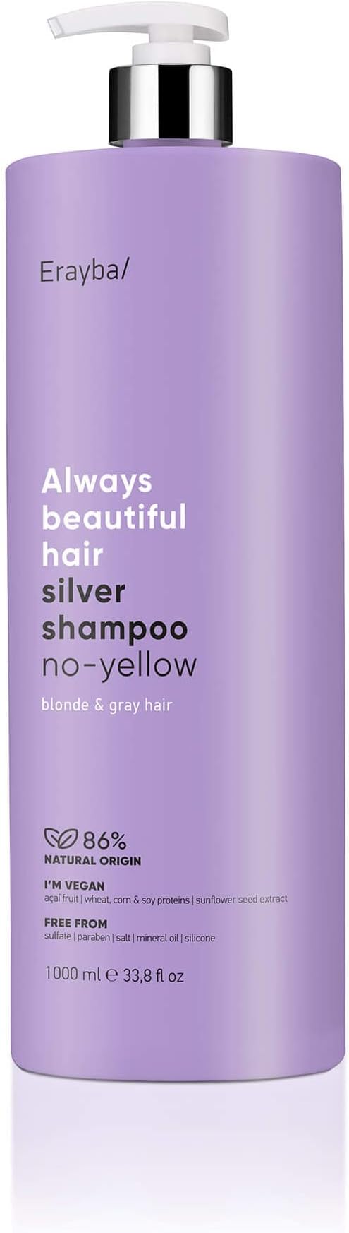 Erayba Silver No Yellow Shampoo 1000ml