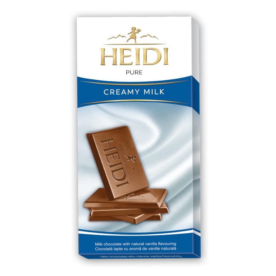 Pure Creamy Milk Chocolate 80g & Hazelnut Milk Chocolate 100g | 100% Veg | Imported | Switzerland
