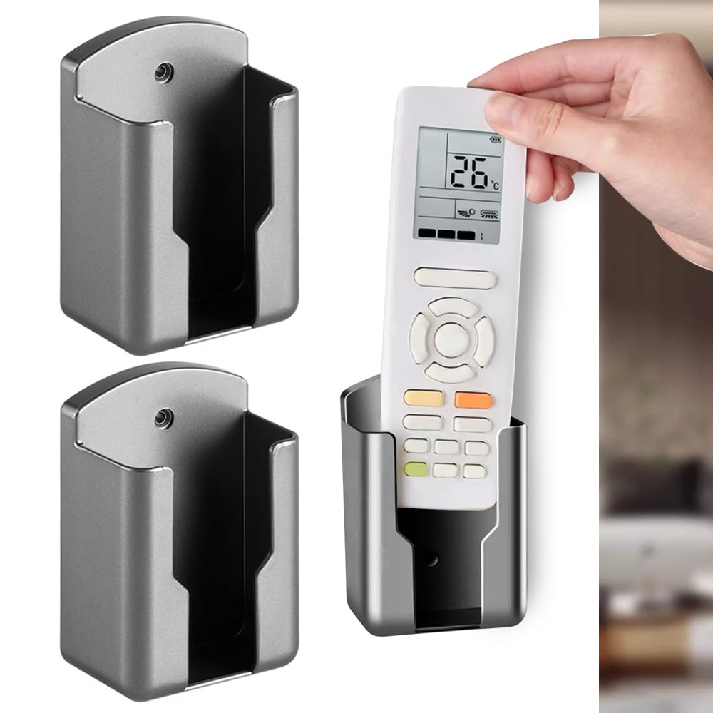 2 Paquete Soportes para Control Remoto Autoadhesivos, Caja de ...