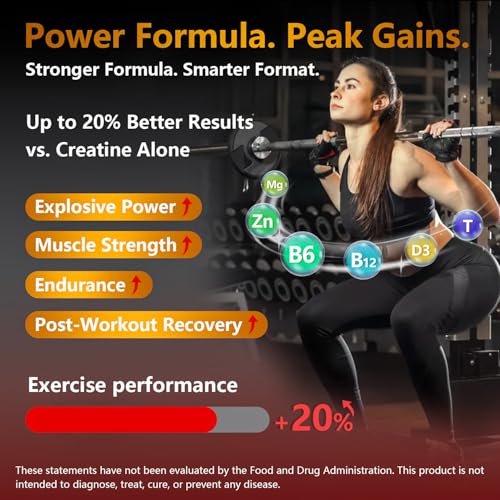 Slsomu Creatine for Women & Men, Creatine Monohydrate Gummies, 0 Sugar — view 5