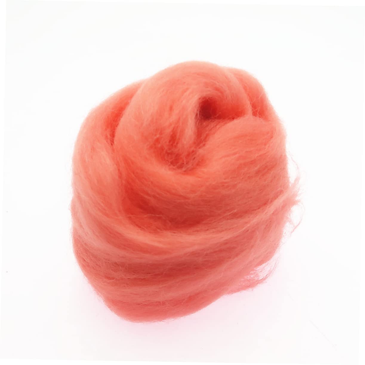 KONTONTY DIY Sewing Tools 40 Merino Felting Wool Fine Wool Yarn for Needle Felting Wet Felting Craft Child's Christmas