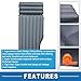 JSLYF Car Front Seats Inflatable Mattress for Honda URV 2017-2026 Front Row Air Mattresses Portable Movable Folding Travel Air Mattress Bed Pad Outdoor Mat Accessories