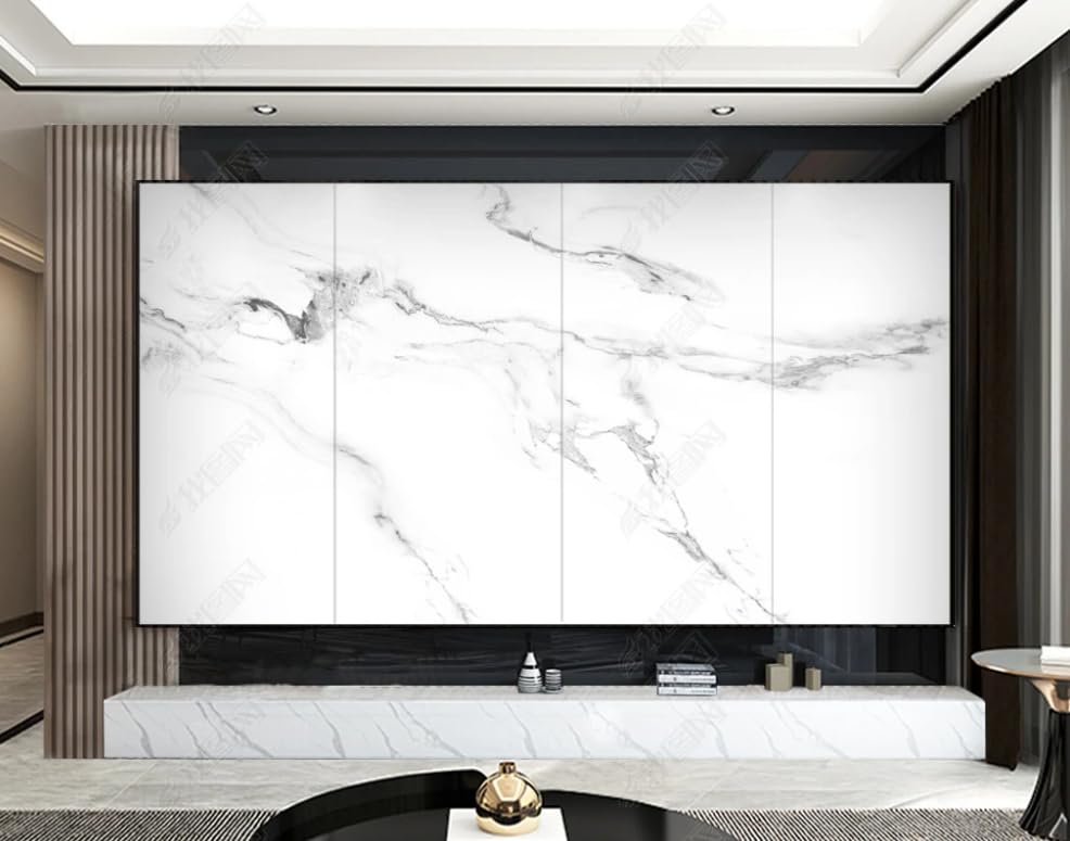 Papier peint intissé marbrage simple de qualité supérieure 400x280cm