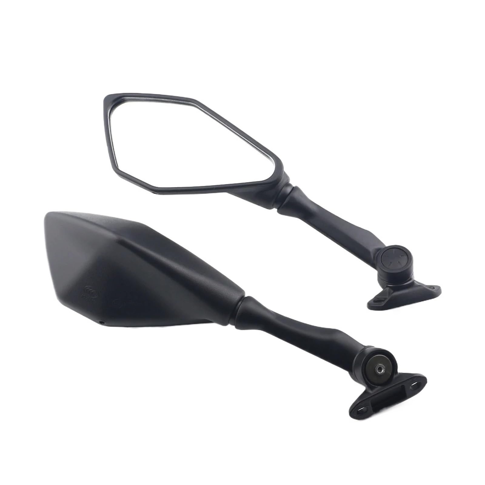 Moto Retrovisores Manillar Espejos Retrovisores Plegables Negros Para NI&NJA ZX636 2009-2024 2010 2011 2012 2013 2014 2015 2016 2017 2018 2019 2020