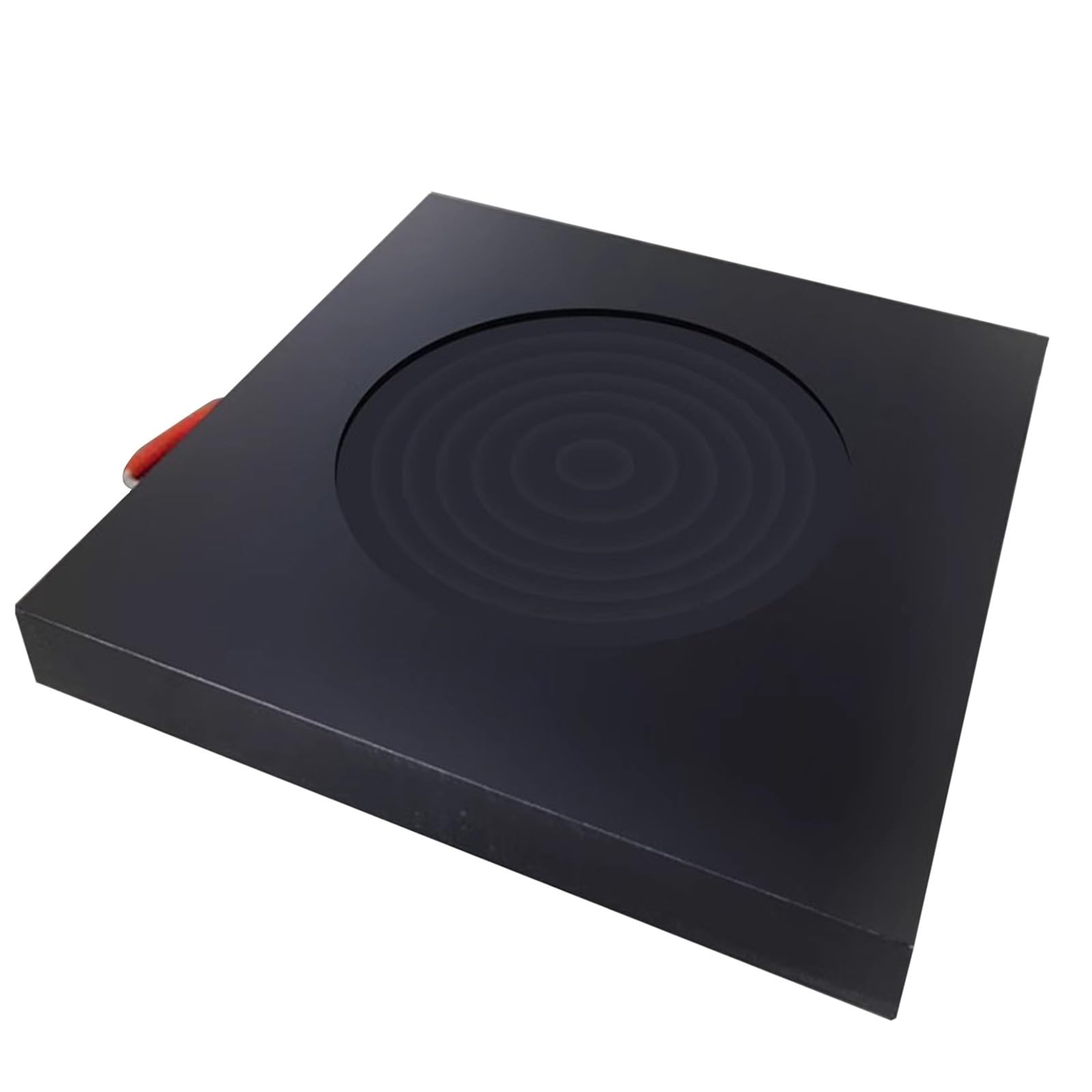 Generico Supporto di appoggio per Gru per impieghi gravosi, Ideale per Carri Attrezzi, Veicoli di Servizio e Camper - Supporto impilabile con Superficie Testurizzata e Raggio Incassato, 60x60x71 cm (