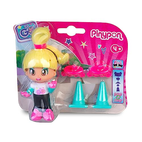 Famosa Pinypon Let's Go Monopatín y Patines (PNY30000)